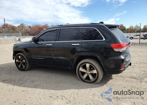 2014 Jeep Grand Cherokee Overland z USA, uszkodzony, nr VIN 1C4RJFCG9EC193867